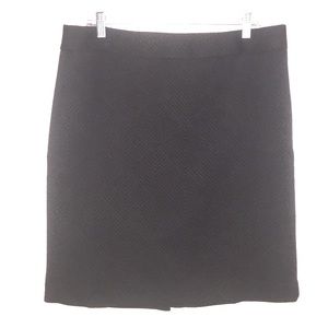 Patterned tailored skirt